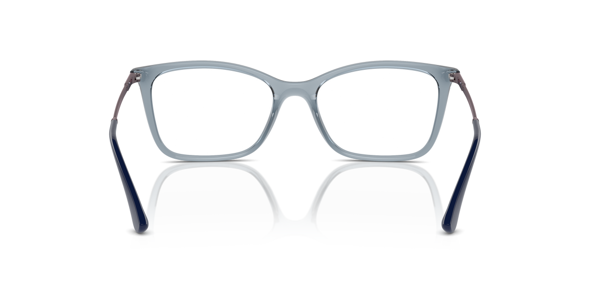 Vogue Eyewear VO5563 in Transparent Azure, back view #Colour_Transparent Azure (2966)
