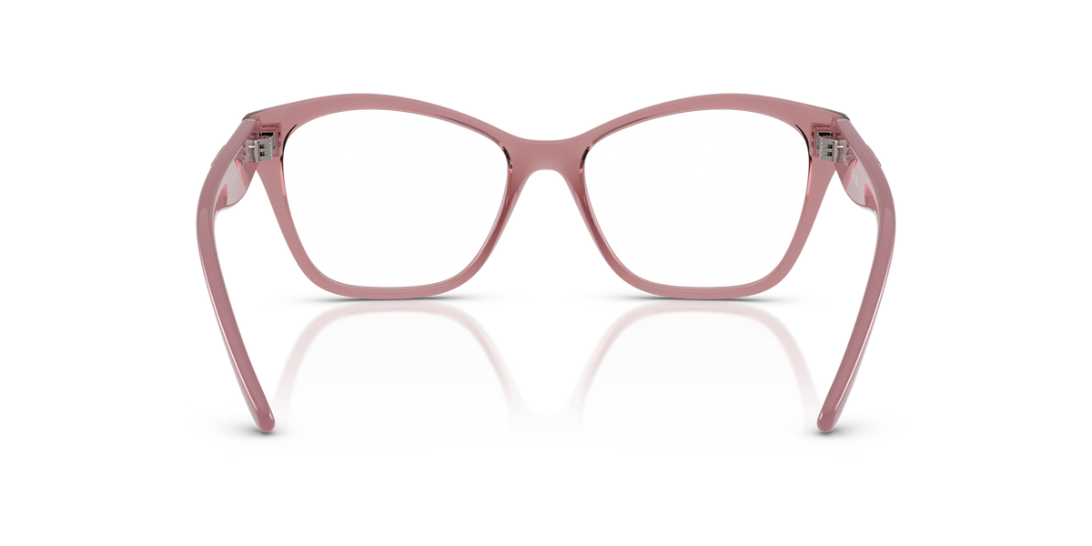 Vogue Eyewear VO5628 in Transparent Dark Pink, back view #Colour_Transparent Dark Pink (3198)