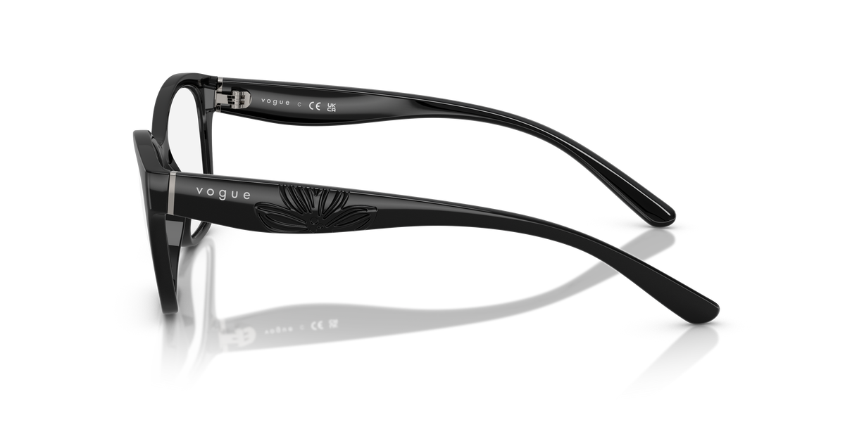 Vogue Eyewear VO5628 in Black, side view #Colour_Black (W44)