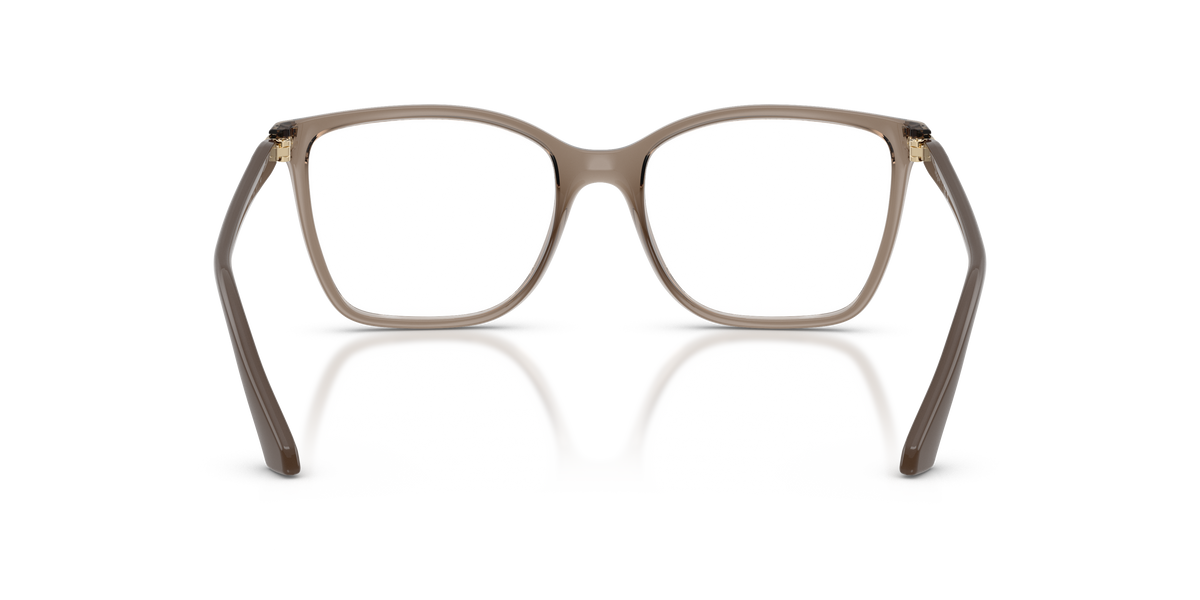 Vogue Eyewear VO5654 in Transparent Brown, back view #Colour_Transparent Brown (3156)