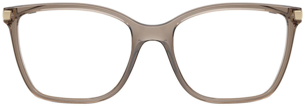 Vogue Eyewear VO5654 in Transparent Brown, front view #Colour_Transparent Brown (3156)