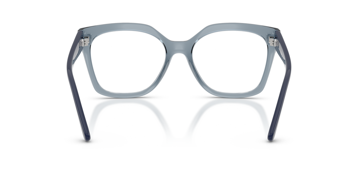 Vogue Eyewear VO5691 in Transparent Azure, back view #Colour_Transparent Azure (2966)