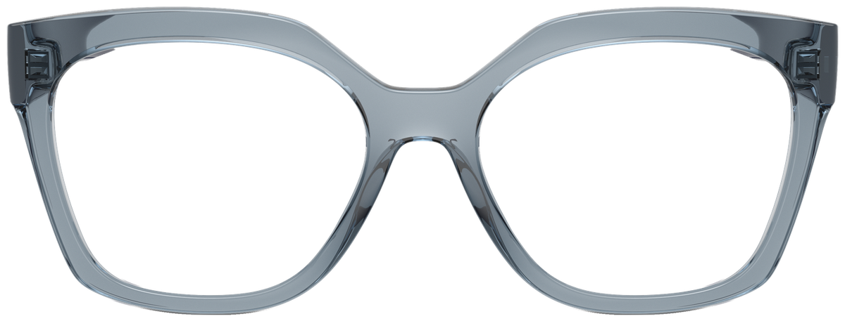 Vogue Eyewear VO5691 in Transparent Azure, front view #Colour_Transparent Azure (2966)