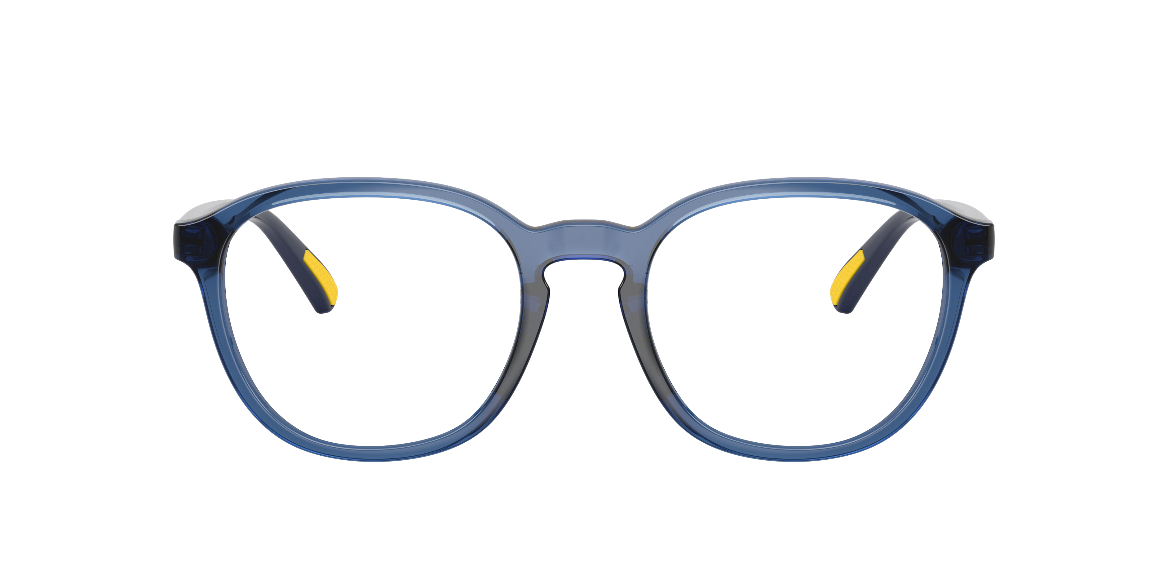Polo by Ralph Lauren PH2292U - Shiny Transparent Navy Blue, front view #Colour_Shiny Transparent Navy Blue