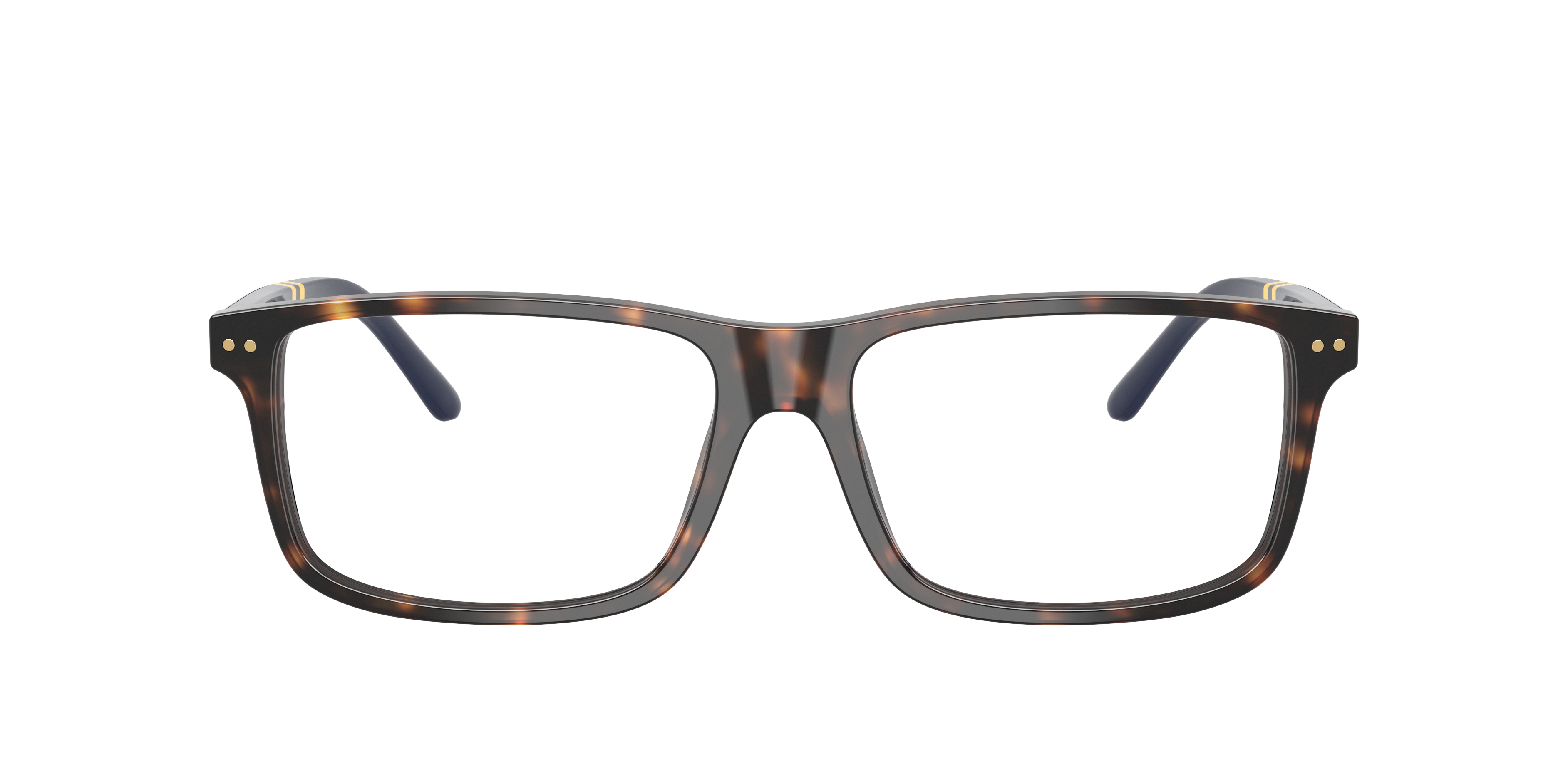 Polo by Ralph Lauren PH2296 - Shiny Dark Havana, front view #Colour_Shiny Dark Havana