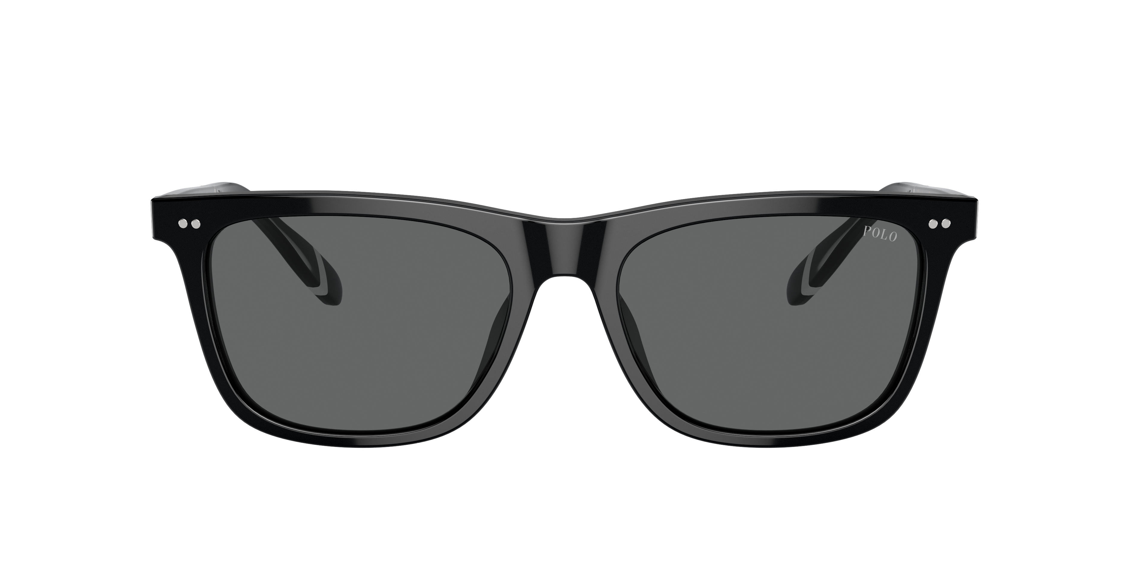 Polo by Ralph Lauren PH4205U - Shiny Black, front view #Colour_Shiny Black