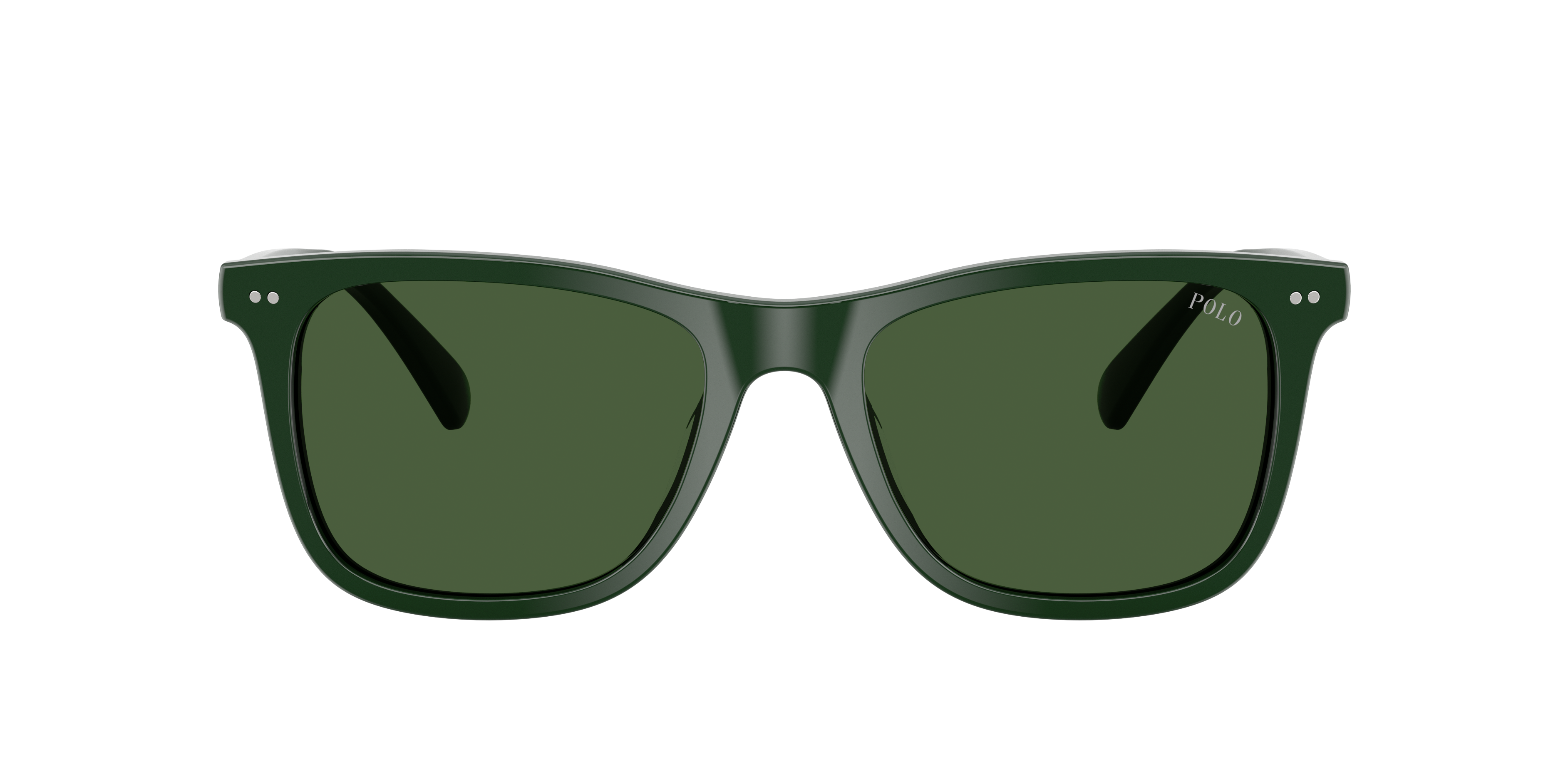 Polo by Ralph Lauren PH4220U - Shiny Dark Green, front view #Colour_Shiny Dark Green