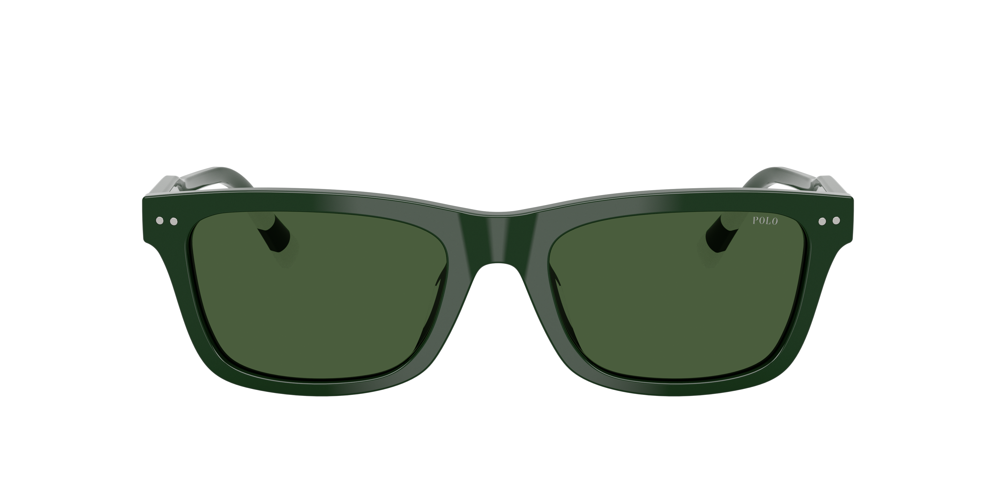 Polo by Ralph Lauren PH4240U - Shiny Green, front view #Colour_Shiny Green