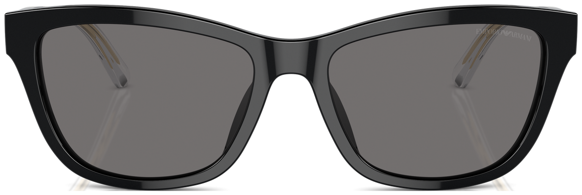 Emporio Armani EA4227U in Shiny Black, front view #Colour_Shiny Black (501787)