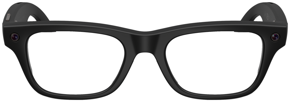 Ray-Ban Meta Blayzer Optics RW7001 in Black, front view #Colour_Black (2077)