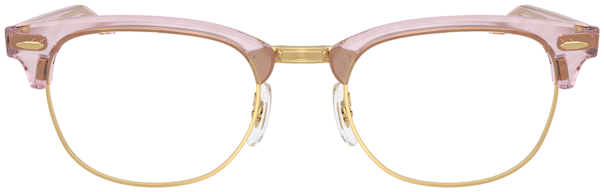 Ray-Ban Clubmaster RB5154 in Photo Waves Purple, front view #Colour_Photo Waves Purple (8292)